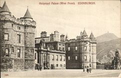 VINTAGE POSTCARD Holyrood Edinburgh De luxe hotel