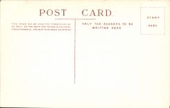 Abadía Craig del monumento de Wallace de la POSTAL de la VENDIMIA