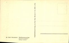 POSTAL Wiesbaden Kochbrunnenanlage de la VENDIMIA