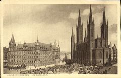 CPA Wiesbaden Marktplatz