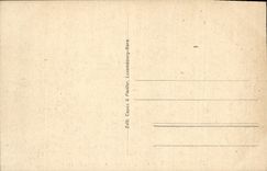 VINTAGE POSTCARD Luxembourg Spanish Tower with Sight Towards Clausen