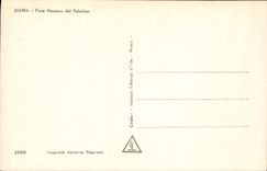 La POSTAL Roma de la VENDIMIA perfora a Romano Tam di Saturne