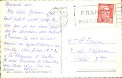 POSTAL MODERNA Gisors la puerta de las paredes