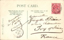 VINTAGE POSTCARD the Trent Nottingham Bridge