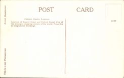 Circo Londres de Oxford de la POSTAL de la VENDIMIA