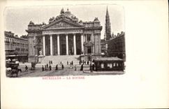 CPA Bruxelles La Bourse