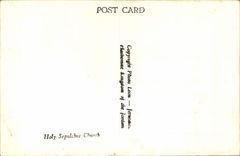 MODERN CARD Holy Sepulchre Church