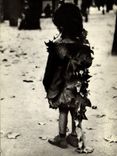 CPM Edouard Bouat La Petite Fille Aux Feuilles Mortes