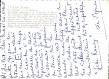 MODERN CARD Tanlay the Castle As the crow flies