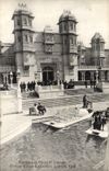 Fan-in de la POSTAL de la VENDIMIA a la corte de la exposición británica Londres de Franco del honor 1908 barcos del barco del pedal
