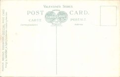 Fan-in de la POSTAL de la VENDIMIA a la corte de la exposición británica Londres de Franco del honor 1908 barcos del barco del pedal