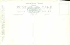 Los barcos del cisne de la POSTAL de la VENDIMIA escurr la exposición británica Londres 1908 de Franco del honor