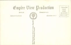 VINTAGE POSTCARD Castle Hill Scarborough Tennis