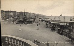 VINTAGE POSTCARD The Brighton Aquarium