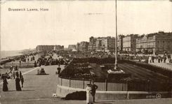 Céspedes de Brunswick de la POSTAL de la VENDIMIA levantados