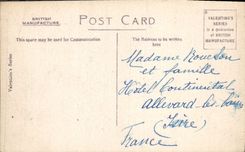 VINTAGE POSTCARD Hotels Metropolis And Large Brighton