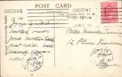 CPA The Funeral Procession Of The Late King Edward VII Coffin on Gun Carriage