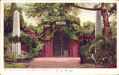 VINTAGE POSTCARD Washington' S Toma Mount Vernon