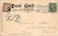 VINTAGE POSTCARD Washington' S Toma Mount Vernon