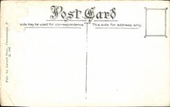 VINTAGE POSTCARD Residences One J W Fuller Jr Howertown Ave Catasauqua Pa