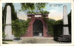 VINTAGE POSTCARD Tomb off Washington MT Vernon Goes