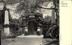 VINTAGE POSTCARD Washington Tomb MT Vernon Goes