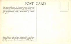 Montaje Vernon de la POSTAL de la VENDIMIA la tienda de giro del carpintero de la casa