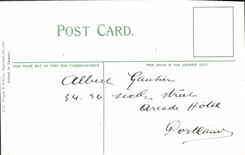 VINTAGE POSTCARD Snoquaimie Falls Near Seattle