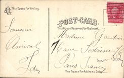 VINTAGE POSTCARD Washington University And Lake Washington Seattle Wash