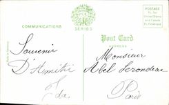 VINTAGE POSTCARD Seattle Wash Second Ave Tram