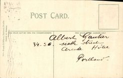 Edificio de Alaska Seattle de la POSTAL de la VENDIMIA