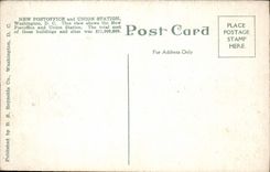 CPA New Postoffice And Union Station Washington D C