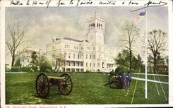 VINTAGE POSTCARD Soldiers Home Washington D C Militaria