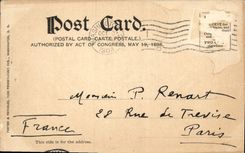 VINTAGE POSTCARD Soldiers Home Washington D C Militaria