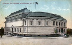 VINTAGE POSTCARD Corcoran Art Gallery Washington D C