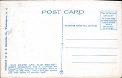 CPA U S State And War Departments Washington D C Militaria