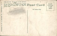 CPA U S War State And Navy Department Washington D C Militaria 