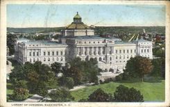 CPA Library Of Congress Washington D C Bibliotheque