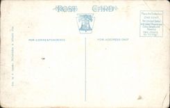 VINTAGE POSTCARD Servant boys Exchange High School Philadelphia Pa