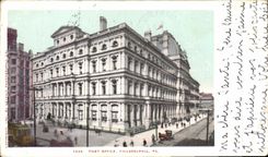 VINTAGE POSTCARD Post Office Philadelphia Pa