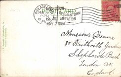 VINTAGE POSTCARD Philadelphia Pa Independence Hall