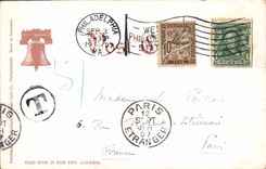 VINTAGE POSTCARD The Lily Lays Fairmount Park Philadelphia