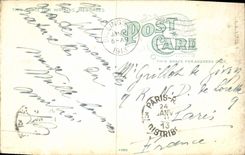 VINTAGE POSTCARD Punch Bowl Spring Yellowstone National Park