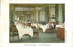 VINTAGE POSTCARD Hotel California The Restoring