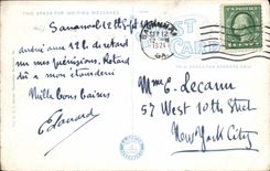 VINTAGE POSTCARD Old Mansion The Hermitage Savannah Ga