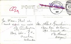 VINTAGE POSTCARD Short House Omaha Neb