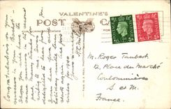 VINTAGE POSTCARD View North From Nabbs Dovedale