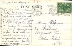 VINTAGE POSTCARD Publio public garden Cleveland Ohio