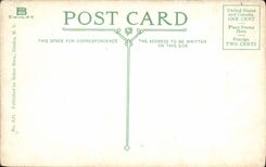 VINTAGE POSTCARD The Pools In Winter Wackins Glen NR Y