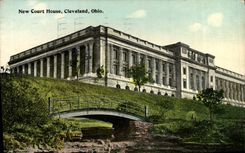 VINTAGE POSTCARD New Courth House Cleveland Ohio